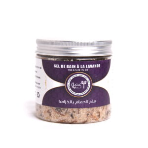 sel de bain à la lavande